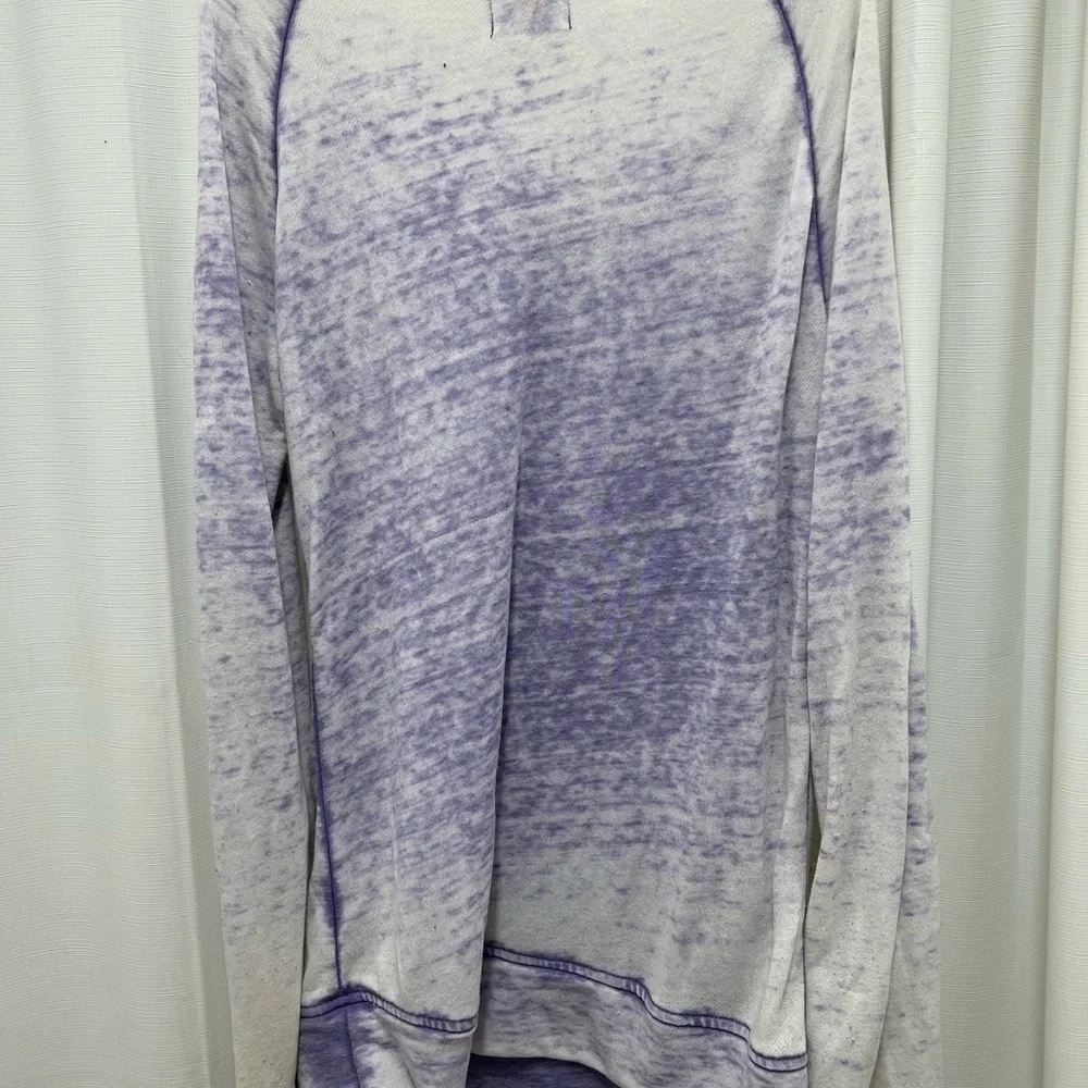 Purple Tie-Dye Women's Top - Picture 3 of 3